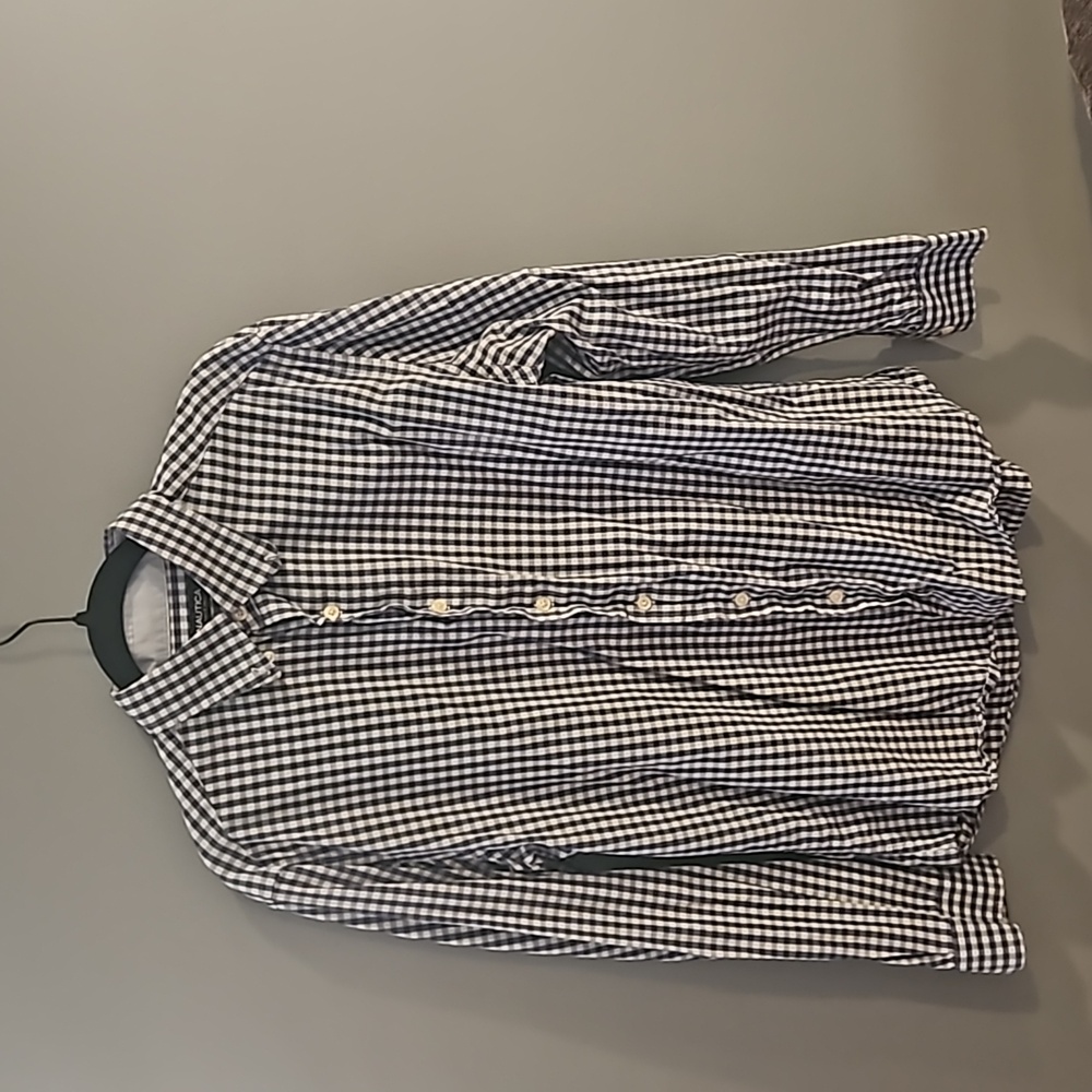 Nautica, Size XL, Blue and White